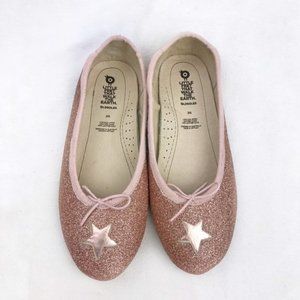 Old Soles Pink Cruise Star Glitter Flats